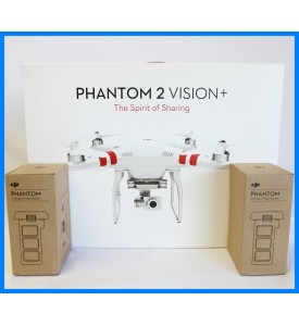 New Model DJI Phantom 2 Vision+ V3.0 with 2 Extra Battery Ready to ship out
