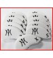 2015 Miura Golf Iron Headcover Full Set Authentic11 Pc White Red 3I~P/A/S/X